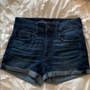American eagle high rise shorts